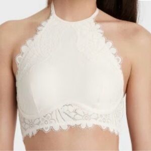 Colsie White Lace Bralette